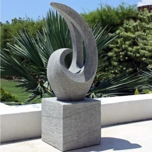 Polished Stone Sculptures and Decorative Items